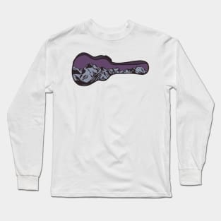 Purple Mountains Guitar Case Long Sleeve T-Shirt